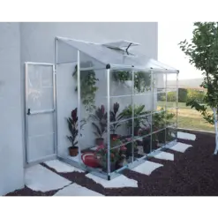 lean to 8x4 greenhouse 3